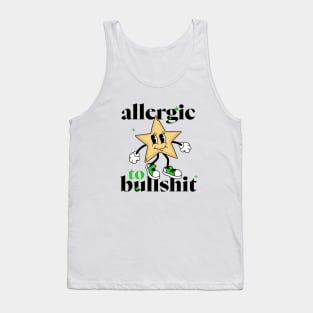 Allergic to bullshit Tank Top